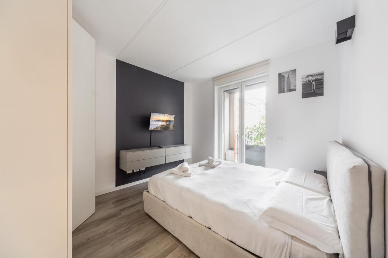 Comfy Apt With Private Parking & Balcony Mailand Exterior foto